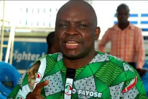 Buhari Now Operating as Part-Time President - Fayose